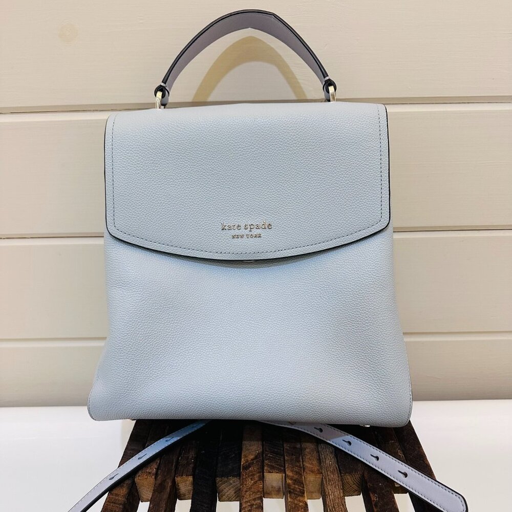 Kate Spade Thompson Medium Backpack Pale Hydrangea